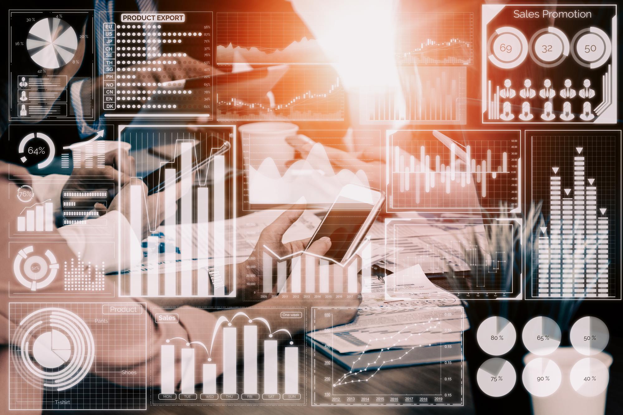 Report-Visual mit Kennzahlen